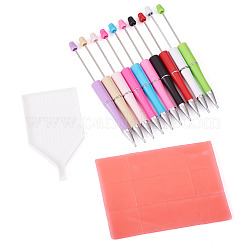 10 penna con perline per nail art in plastica ABS da 10 colori&nbsp;DIY-TA0014-97