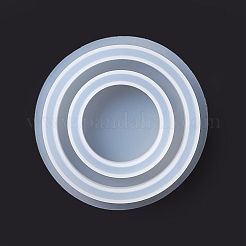 Diy двойные плоские круглые пищевые силиконовые Молды&nbsp;LS-SIMO-D001-11