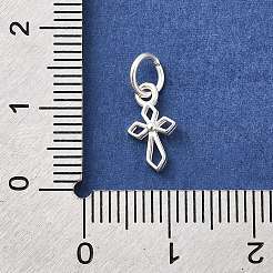 925 подвеска-крест из стерлингового серебра STER-A048-15S