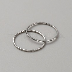 6 шт. набор из 5 волнистых колец из нержавеющей стали&nbsp;RJEW-WH0015-08