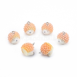 Подвески из непрозрачной смолы RESI-T053-06