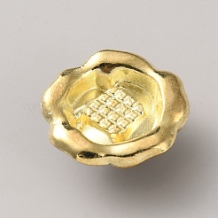 Cabochon in smalto di lega e perle finte&nbsp;FIND-WH0366-480C-01