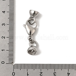 Застежки-карабины из нержавеющей стали 304 и наконечник шнура&nbsp;STAS-B128-08P-02