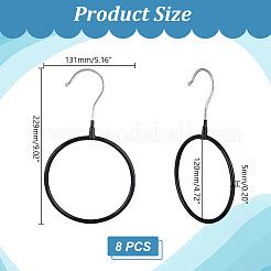 Железная вешалка для шарфов AJEW-WH0016-60B