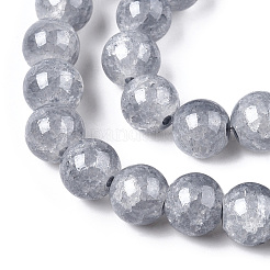 Выпечки окрашенные нити шарик хруст стекла X-DGLA-Q023-8mm-YS34-A