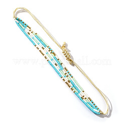 Браслеты из бисера и стеклянных бусин&nbsp;QH7231