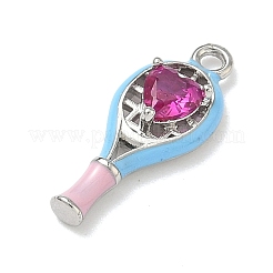 Pendentifs avec zircon cubiques à micro-pavés en laiton&nbsp;KK-I476-27P-01
