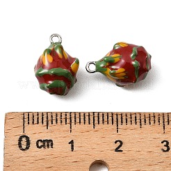 Латунь эмаль подвески&nbsp;KK-K351-60B-P