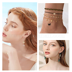 20 шт. латунные бусины с покрытием стойки&nbsp;KK-BBC0021-40