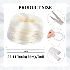 Cordon PVC translucide de 76 m&nbsp;OCOR-WH0082-518B-02