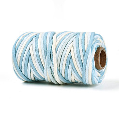 Cordon macramé en polycoton teint par segments&nbsp;OCOR-T017-03E