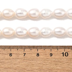 Нити из натурального культивированного пресноводного жемчуга PEAR-I007-01F-06A