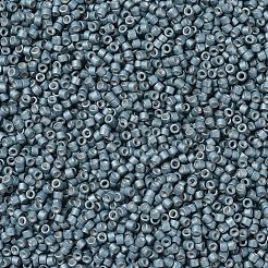 MIYUKIデリカビーズ  シリンダー  日本製シードビーズ  11/0  （db1172)亜鉛メッキマットダークアクア  1.3x1.6mm  穴：0.8mm  約2000PCS /ボトル  10 G /ボトル&nbsp;SEED-JP0008-DB1172