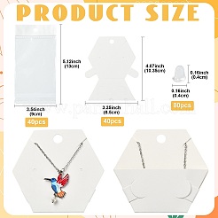 40 Stück Schmuck-Displaykarten aus Papier&nbsp;CDIS-FS0001-32B