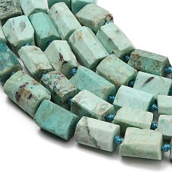 Natürliche peruanische türkisfarbene (Jaspis) Perlenstränge&nbsp;G-NH0072-E04-02