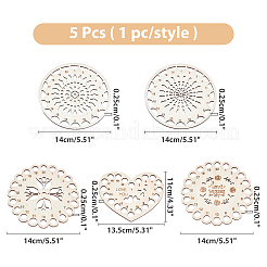 5 стиль органайзер для ниток для вышивания Cottonwood DIY-NB0004-91