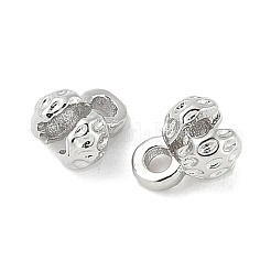 Наконечники бусин из латуни в виде цветка&nbsp;LS-KK-M326-10P