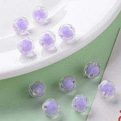 Abalorios de acrílico transparentes&nbsp;TACR-S152-04A-SS2114