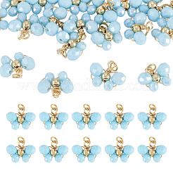 20шт стеклянные подвески&nbsp;PALLOY-TAC0216