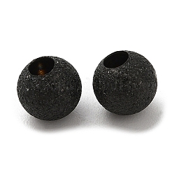 304ステンレススチールコードエンド  エンドキャップ  テクスチャラウンド  ガンメタ色  5mm  穴：1.8mm&nbsp;STAS-A085-03C-B