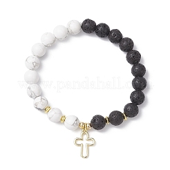 Латунь шарм браслеты BJEW-JB12359-02