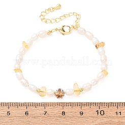 Braccialetti con perle naturali&nbsp;GG-CBA3297-13G-B