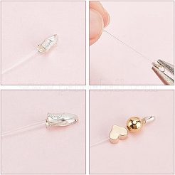 3 стиль 925 наконечник шнура из стерлингового серебра&nbsp;STER-PH0002-45