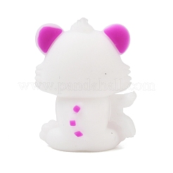Perles en silicone à thème animal&nbsp;SL-CBADDB1-04C-01