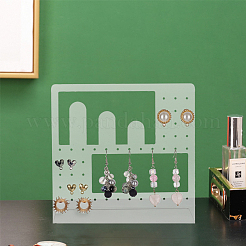 Прозрачные акриловые стойки для серег&nbsp;EDIS-WH0016-017A