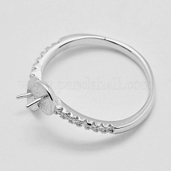 925 polsino regolabile in argento rodiato placcato&nbsp;STER-K038-072P