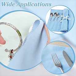 Ткань для полировки из замши&nbsp;AJEW-WH0678-12B