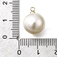 Подвески из АБС-пластика с жемчугом FIND-H052-01G-01G