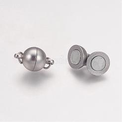 Messing-Magnetverschlüsse mit Schlaufen&nbsp;KK-E268-10mm-N-NR