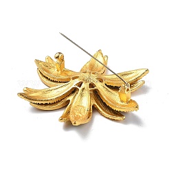 Цветочные эмалевые булавки&nbsp;LS-JEWB-Z034-05G