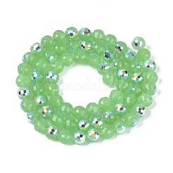 Гальванические стекляныне бусины&nbsp;EGLA-N024-01A-B02