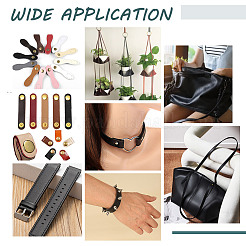 Двусторонний шнур из искусственной кожи длиной 10 м. SRIB-WH0011-162B