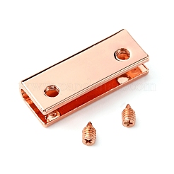 Декоративные пряжки по краю сумки из сплава PURS-WH0001-35RG