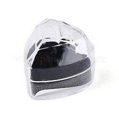 Прозрачные акриловые коробки для хранения колец ко Дню святого Валентина&nbsp;OBOX-T001-01A