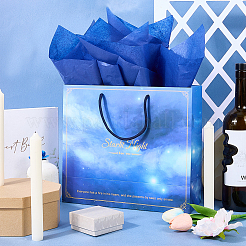 1 шт. бумажные пакеты с принтом облаков и звезд&nbsp;ABAG-SP0001-13