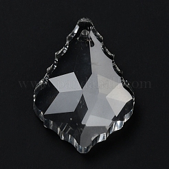 Прозрачные стеклянные подвески&nbsp;GLAA-R223-16