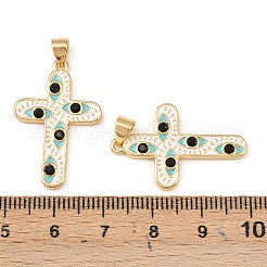 Латунь эмаль подвески KK-L255-06G