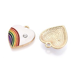 Кулон эмали сплава&nbsp;ENAM-H039-07G-A