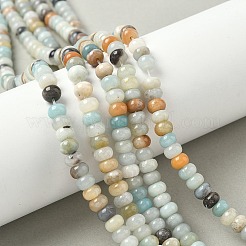 Натуральный цветок амазонитовые бусины пряди G-F520-16