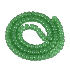 Abalorios de vidrio jade de imitación hebras&nbsp;GLAA-NH0002-A01-B03