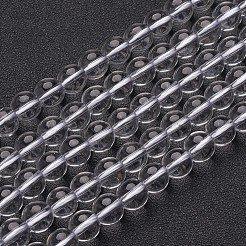 Синтетический кристалл кварца бусины нити&nbsp;X-GSR8mmA039-1