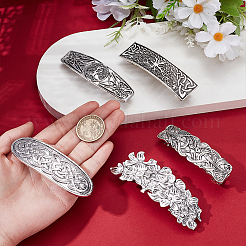 5 шт. 5 стиля заколки-клипсы из сплава PHAR-PH0001-17