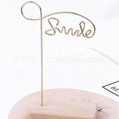 Металлические стенды для сережек со словами&nbsp;PW-WG61B9A-01