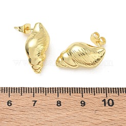 Boucles d'oreilles en laiton pour femmes&nbsp;EJEW-A167-02E-G