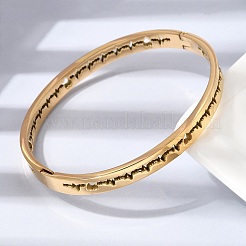 Шарнирные браслеты из нержавеющей стали 304&nbsp;BJEW-D408-24G