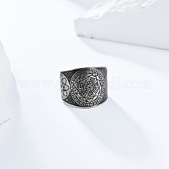 Кольца из нержавеющей стали RJEW-I099-01AS